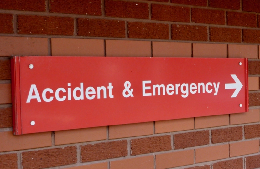 A and E sign