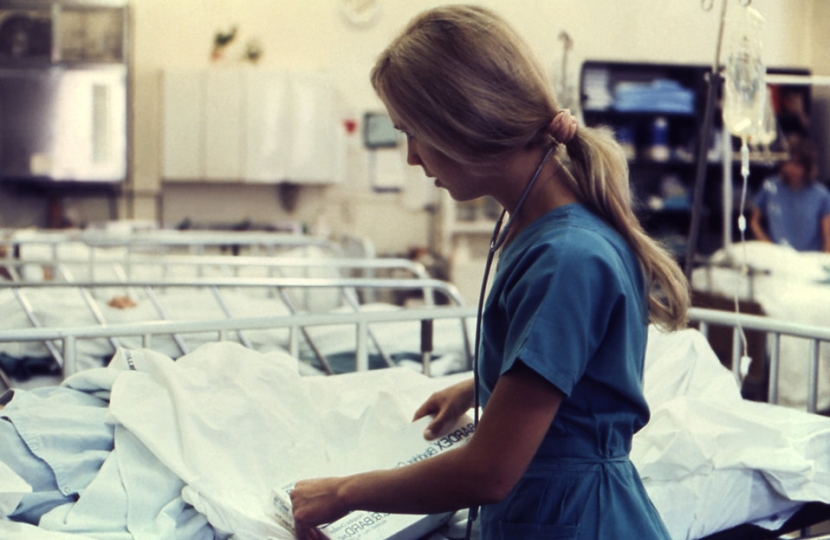 nurse with patient 