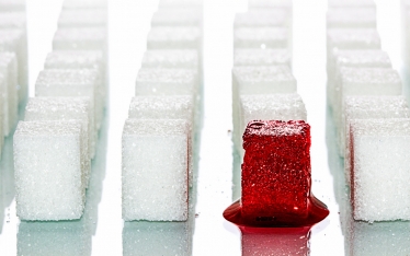 diabetes, sugar cubes