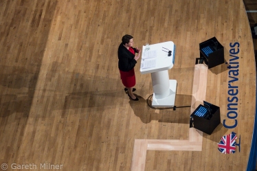 Ruth giving a speech