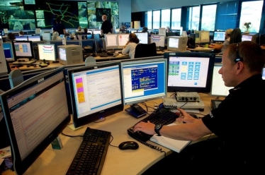 Police control room