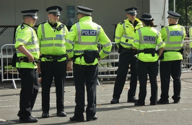 Police in Glasgow